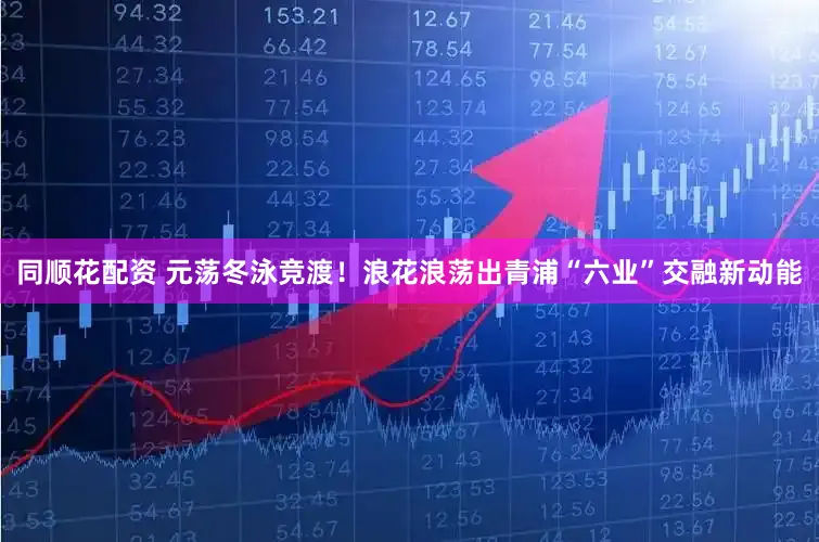 同顺花配资 元荡冬泳竞渡！浪花浪荡出青浦“六业”交融新动能