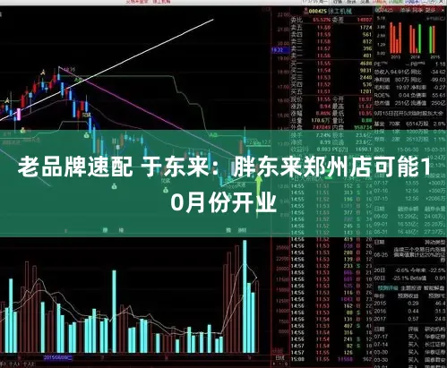 老品牌速配 于东来：胖东来郑州店可能10月份开业