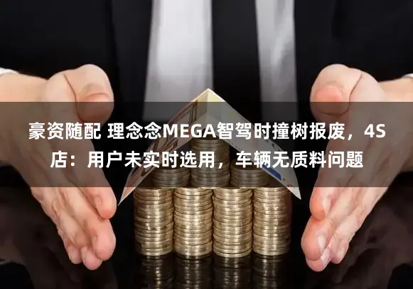 豪资随配 理念念MEGA智驾时撞树报废，4S店：用户未实时选用，车辆无质料问题