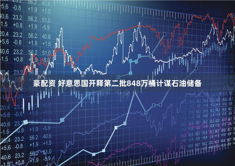 豪配资 好意思国开释第二批848万桶计谋石油储备